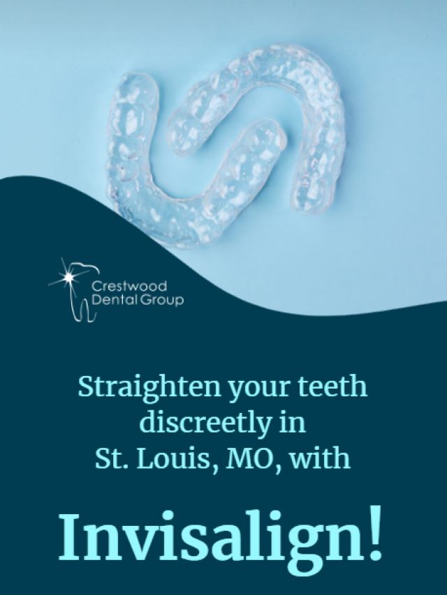 Straighten your teeth discreetly in St. Louis, MO, with Invisalign!